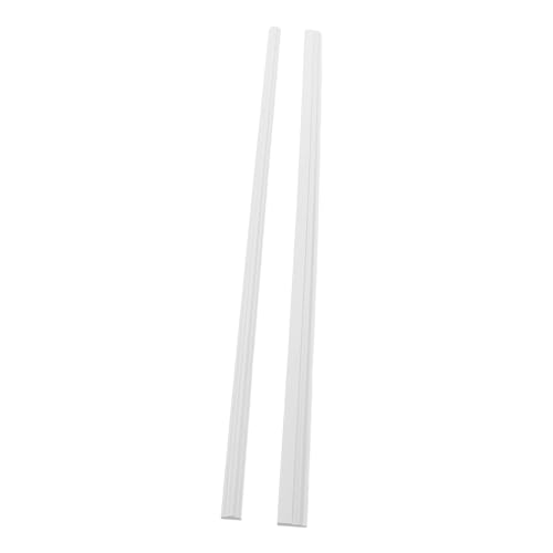 WESIEVYA 1 Set Puppenhaus Holz Ecke Trim Molding Miniatur Weiß Borte Sockelleiste Micro Landschaft Dekoration Zubehör Für DIY von WESIEVYA