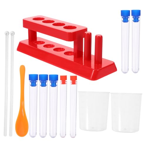 WESIEVYA 1 Set Reagenzglashalter, Wissenschafts Lernspielzeug, Wissenschaftsspielzeug, Reagenzglas, Kinder, Wissenschaftliches Experiment, Reagenzglas, Kinderspielzeug, Kunststoff WESIEVYA 1 Set Reagenzglashalter, Wissenschafts Lernspielzeug, Wissenschaftsspielzeug, Reagenzglas, Kinder, Wissenschaftliches Experiment, Reagenzglas, Kinderspielzeug, Kunststoff von WESIEVYA