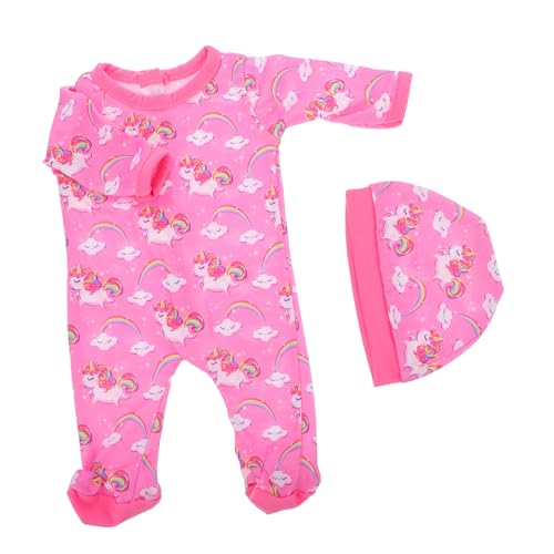 WESIEVYA 1 Set Simulationspuppenkleidung 18 Zoll Puppenkostüme Puppenstrampler Zur Dekoration Kostümstrampler Puppendekorationsstrampler Outfit Für Puppenstrampler Für Puppen Cartoon von WESIEVYA