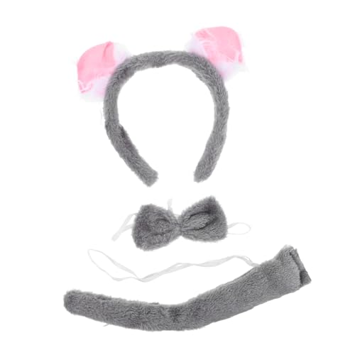 WESIEVYA 1 Set Tierkostüm Requisiten, Tiere, Halloween Accessoires Für Damen, Kostüm, Pelzige Ohren, Tierhaarreifen, Partyzubehör, Kopfbedeckungen, Tierschwänze Und Stirnband, Kinderkostüm WESIEVYA 1 Set Tierkostüm Requisiten, Tiere, Halloween Accessoires Für Damen, Kostüm, Pelzige Ohren, Tierhaarreifen, Partyzubehör, Kopfbedeckungen, Tierschwänze Und Stirnband, Kinderkostüm von WESIEVYA