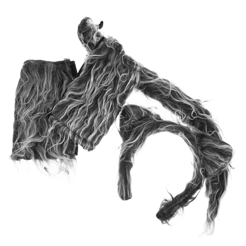 WESIEVYA 1 Set Werwolf Kostüm Set, Performance Kostüm Zubehör, Cosplay Wolf Kostüm, Tier Cosplay, Tier, Wolf Cosplay Kostüm, Cosplay, Party Kostüm WESIEVYA 1 Set Werwolf Kostüm Set, Performance Kostüm Zubehör, Cosplay Wolf Kostüm, Tier Cosplay, Tier, Wolf Cosplay Kostüm, Cosplay, Party Kostüm von WESIEVYA