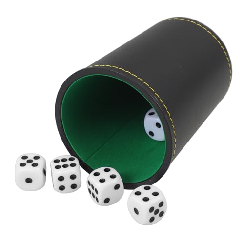 WESIEVYA 1 Set Würfelbrettspiel Ktv Spielbecher Spielwürfelhalter Würfelbecherhalter Würfelbecher Spielzubehör Party Würfelbecher Würfelaufbewahrungsbecher Spielrequisiten von WESIEVYA