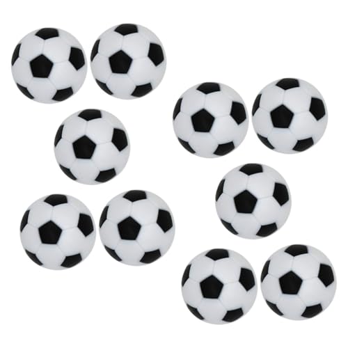 WESIEVYA 10 Stück 23 Mm Schwarz Weiße Fußball Tischfußballbälle Für Schreibtischspielbälle Für Erwachsene, Tischfußball Ersatzbälle, Schreibtisch Fußballzubehör, Tischfußballbälle Für WESIEVYA 10 Stück 23 Mm Schwarz Weiße Fußball Tischfußballbälle Für Schreibtischspielbälle Für Erwachsene, Tischfußball Ersatzbälle, Schreibtisch Fußballzubehör, Tischfußballbälle Für von WESIEVYA