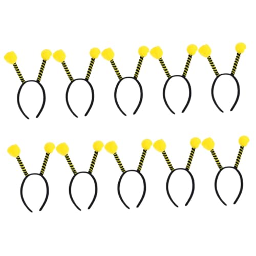 WESIEVYA 10 Stück Bienen-antennen-stirnbänder, Kleine Tiere, Kopfschmuck, Schmetterlings-tentakel-haarbänder, kostüm-zubehör Für Halloween-party WESIEVYA 10 Stück Bienen-antennen-stirnbänder, Kleine Tiere, Kopfschmuck, Schmetterlings-tentakel-haarbänder, kostüm-zubehör Für Halloween-party von WESIEVYA