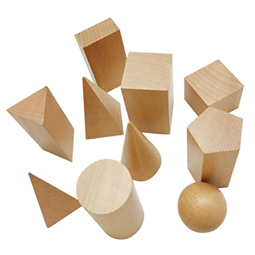 WESIEVYA 10stücke Teiliges Geometrisches Holzspielzeug Für Junge Mädchen Pädagogische Bauklötze Kreativität Und Geometrie Für Frühes Lernen Und Entwicklung WESIEVYA 10stücke Teiliges Geometrisches Holzspielzeug Für Junge Mädchen Pädagogische Bauklötze Kreativität Und Geometrie Für Frühes Lernen Und Entwicklung von WESIEVYA