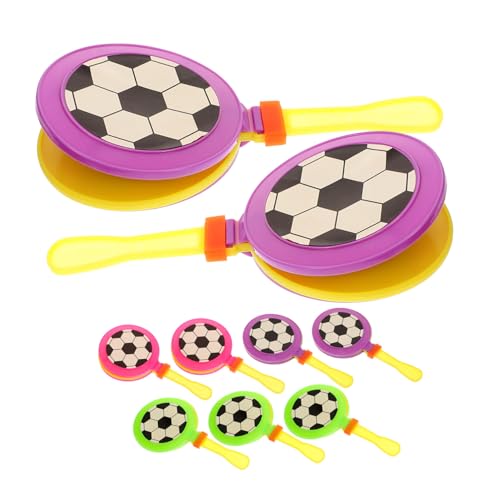 WESIEVYA 10 Stück Klatscher Spielzeug Fußball Party Krachmacher Requisiten Handklatscher Party Handklatscher WESIEVYA 10 Stück Klatscher Spielzeug Fußball Party Krachmacher Requisiten Handklatscher Party Handklatscher von WESIEVYA