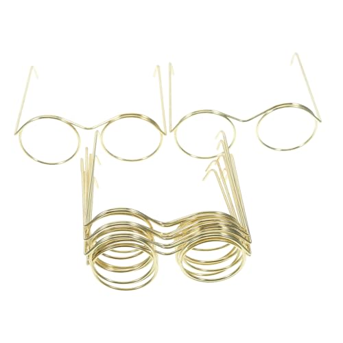 WESIEVYA 10 Stück Mini Brillen, Spielzeug, Miniatur Puppenbrillen, Zubehör, Basteln, Sonnenbrillen Zum Dekorieren Von Mini Puppenbrillen, Miniatur Brillen, Puppenherstellungsbedarf, WESIEVYA 10 Stück Mini Brillen, Spielzeug, Miniatur Puppenbrillen, Zubehör, Basteln, Sonnenbrillen Zum Dekorieren Von Mini Puppenbrillen, Miniatur Brillen, Puppenherstellungsbedarf, von WESIEVYA