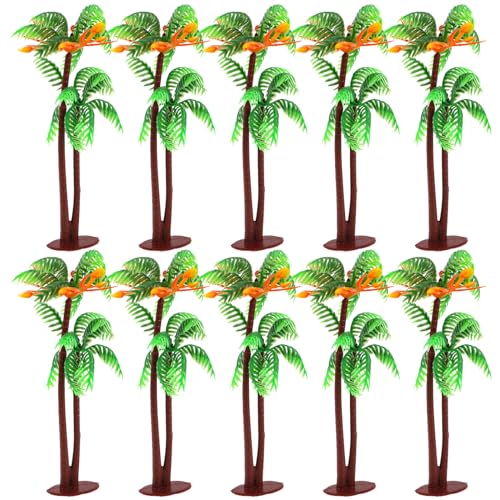 WESIEVYA 10 Stück Mini-kokospalmen: Mini-palmen Zum Basteln – Realistische Künstliche Kokosnusspflanze Für DIY-projekte Und Räume WESIEVYA 10 Stück Mini-kokospalmen: Mini-palmen Zum Basteln – Realistische Künstliche Kokosnusspflanze Für DIY-projekte Und Räume von WESIEVYA