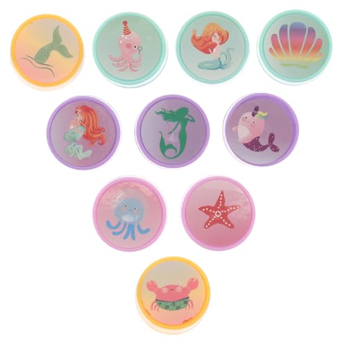WESIEVYA 10 Stück Stempel Für Kinder, Niedlicher Kunststoff-Stempel, Tagebuch, Kunststoff-Stempel, Meerestier-Stempel Für Kinder, Großes Tagebuch, DIY-Stempel, Bastelstempel WESIEVYA 10 Stück Stempel Für Kinder, Niedlicher Kunststoff-Stempel, Tagebuch, Kunststoff-Stempel, Meerestier-Stempel Für Kinder, Großes Tagebuch, DIY-Stempel, Bastelstempel von WESIEVYA