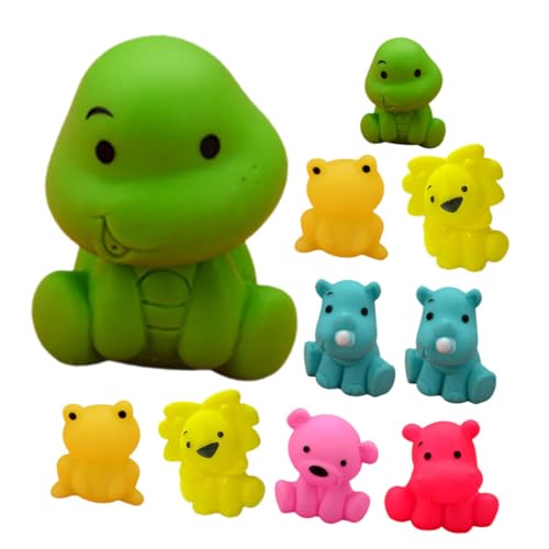 WESIEVYA 10 Stück Teiliges Badespielzeug aus Langlebigem Vinyl Niedliche Cartoon Tierform Leicht und Kompakt Sicher für Junge Mädchen für Wasser und Badespaß von Jungen und Mädchen WESIEVYA 10 Stück Teiliges Badespielzeug aus Langlebigem Vinyl Niedliche Cartoon Tierform Leicht und Kompakt Sicher für Junge Mädchen für Wasser und Badespaß von Jungen und Mädchen von WESIEVYA