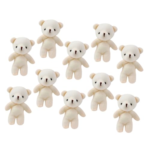 WESIEVYA 10 Stück Teiliges Mini Bär Plüschtier Weiche Schlüsselanhänger Deko für zu Geburtstagen Valentinstag Weihnachten Tragbar Langlebig Kawaii Tiny Bear für Taschen und Rucksäcke WESIEVYA 10 Stück Teiliges Mini Bär Plüschtier Weiche Schlüsselanhänger Deko für zu Geburtstagen Valentinstag Weihnachten Tragbar Langlebig Kawaii Tiny Bear für Taschen und Rucksäcke von WESIEVYA