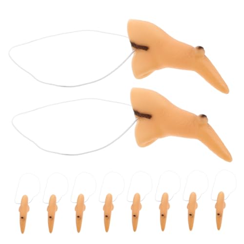 WESIEVYA 10 Stück Teiliges Realistische Hexennasen und Detailgetreu für Halloween Kostüm Requisiten Wiederverwendbar Langlebig für Cosplay Maskenbälle Karneval und Partydekoration WESIEVYA 10 Stück Teiliges Realistische Hexennasen und Detailgetreu für Halloween Kostüm Requisiten Wiederverwendbar Langlebig für Cosplay Maskenbälle Karneval und Partydekoration von WESIEVYA