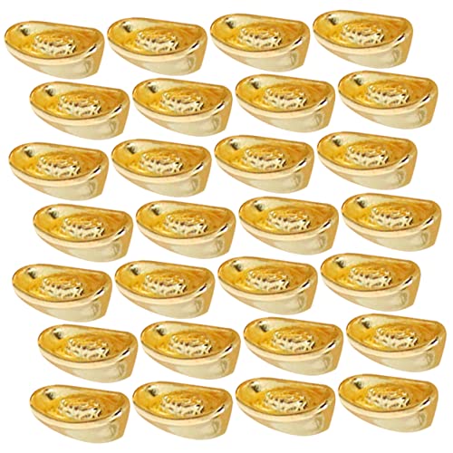 WESIEVYA 100 Stück Goldene Ingots Dekorationen Mini Ornamente für Wohlstand für Feiertage und Tischdeko von WESIEVYA