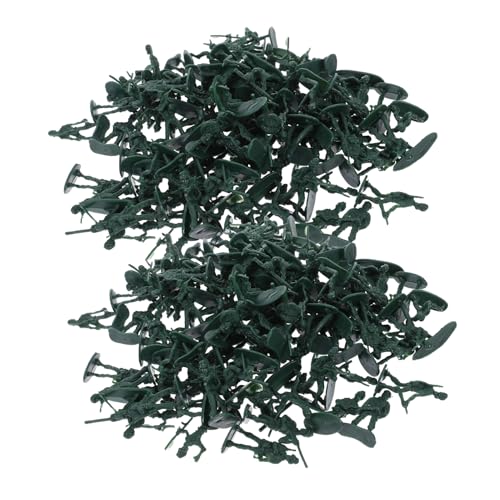 WESIEVYA 100 Stück Mini Soldatenfiguren Militärische Modelle für Sandtisch Dekoration Soldaten Rollenspiel Figuren Detailreiche Charaktere WESIEVYA 100 Stück Mini Soldatenfiguren Militärische Modelle für Sandtisch Dekoration Soldaten Rollenspiel Figuren Detailreiche Charaktere von WESIEVYA