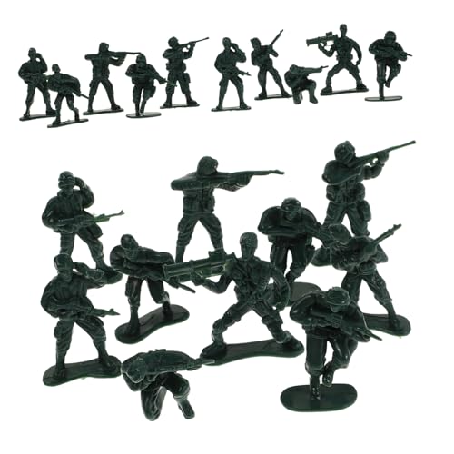 WESIEVYA 100er Set Grüne Plastikfiguren 10 Verschiedene Posen Actionfiguren Spielzeug für Jungen WESIEVYA 100er Set Grüne Plastikfiguren 10 Verschiedene Posen Actionfiguren Spielzeug für Jungen von WESIEVYA