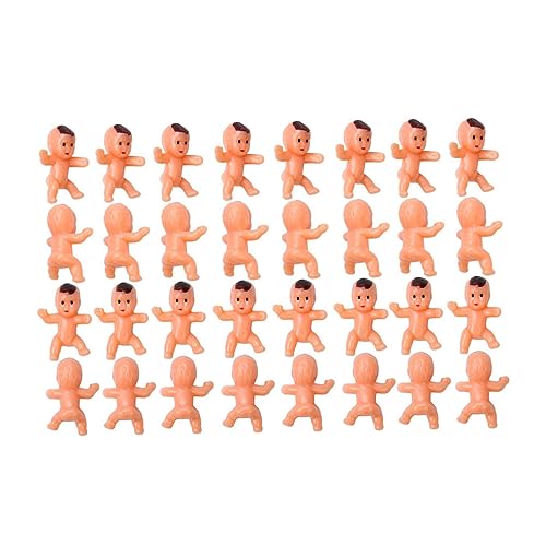 WESIEVYA Puppenspielzeug 100 Stück Mini Plastikbabys Kleine Babypuppen Badezubehör Badegeschenke Für Kinder Und Mädchen WESIEVYA Puppenspielzeug 100 Stück Mini Plastikbabys Kleine Babypuppen Badezubehör Badegeschenke Für Kinder Und Mädchen von WESIEVYA