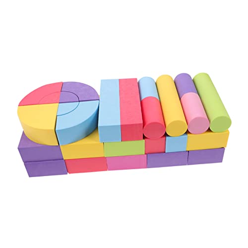 WESIEVYA 100st Schwammweiche Bausteine Für Frühe Bildung Interessantes Babyspielzeug Für Kind -Squeeze- Kindliche Bausteine Colorful Eva-Schaum WESIEVYA 100st Schwammweiche Bausteine Für Frühe Bildung Interessantes Babyspielzeug Für Kind -Squeeze- Kindliche Bausteine Colorful Eva-Schaum von WESIEVYA