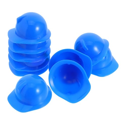 WESIEVYA 10St Mini-Bauhut Haustier Hut Mini-Bauschutzhelm Roboter Kappe Puppe tiermütze doll Accessories Tierhut kleine Hühnerhelme Mini-Helm für Haustiere Plastik Blue WESIEVYA 10St Mini-Bauhut Haustier Hut Mini-Bauschutzhelm Roboter Kappe Puppe tiermütze doll Accessories Tierhut kleine Hühnerhelme Mini-Helm für Haustiere Plastik Blue von WESIEVYA