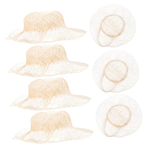 WESIEVYA 12 Stück Geflochtener Strohhut, Mini Strohhüte, Mini Puppenhüte, Kleiner Hut, DIY Requisite, Puppenhandwerk, Stricken, Dekorativer DIY Hut, Kleine Strohhüte Zum Basteln, DIY WESIEVYA 12 Stück Geflochtener Strohhut, Mini Strohhüte, Mini Puppenhüte, Kleiner Hut, DIY Requisite, Puppenhandwerk, Stricken, Dekorativer DIY Hut, Kleine Strohhüte Zum Basteln, DIY von WESIEVYA