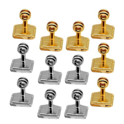 WESIEVYA 12 Stück Puppenhausanhänger, Ornament Mini Etikett, Mini Anhänger, Mini Anhänger, Modell, Mini Anhänger, Mini Anhänger, Schild, Ornament Minihaus Requisite, Puppenzubehör, von WESIEVYA