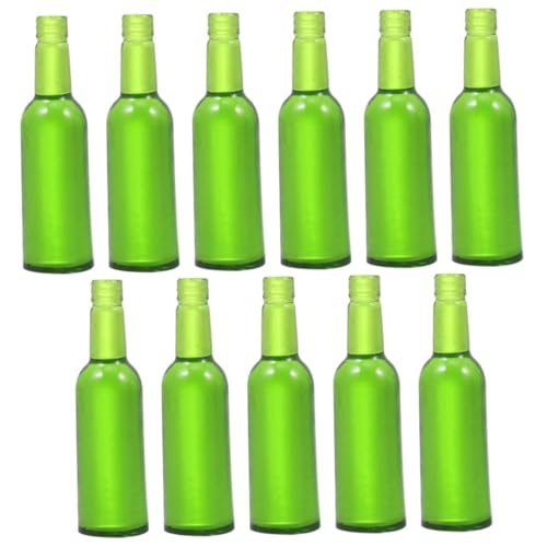 WESIEVYA 12 Stück Teiliges Mini Bierflaschen Puppenhaus Zubehör Realistische Miniaturflaschen Farbenfrohe Deko für Puppenhaus Küche Wohnzimmer Micro Szenen von WESIEVYA