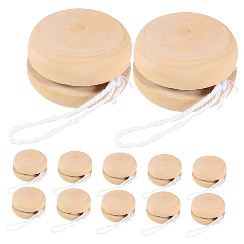 WESIEVYA Holz-jo-Spielzeug Für Jungen Und Mädchen Kleinkinder Jo-jo Handmalerei- Lernspielzeug WESIEVYA Holz-jo-Spielzeug Für Jungen Und Mädchen Kleinkinder Jo-jo Handmalerei- Lernspielzeug von WESIEVYA