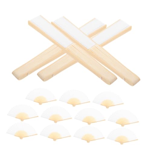 WESIEVYA 15 Stück Teiliges Faltbare Weiße Papier Handfächer aus Leere DIY Fächer zum Bemalen und Dekorieren Kompakt Langlebig für Hochzeit Party Brautdusche Gästefavoriten WESIEVYA 15 Stück Teiliges Faltbare Weiße Papier Handfächer aus Leere DIY Fächer zum Bemalen und Dekorieren Kompakt Langlebig für Hochzeit Party Brautdusche Gästefavoriten von WESIEVYA