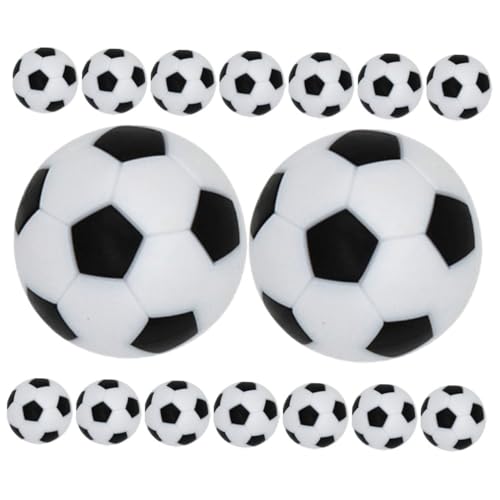 WESIEVYA 16 Stück Teiliges Foosball Zubehör Tischfußball Bälle aus Robustem HIPS Material Klein und Leicht für Drinnen für Familien Verbessert Reaktionsfähigkeit und Hand Auge Koordination WESIEVYA 16 Stück Teiliges Foosball Zubehör Tischfußball Bälle aus Robustem HIPS Material Klein und Leicht für Drinnen für Familien Verbessert Reaktionsfähigkeit und Hand Auge Koordination von WESIEVYA