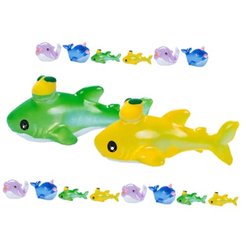 WESIEVYA 16-teilige Meerestierstatuen Aus Kunstharz Mini-Meerestier-Dekoration Für Aquarium Und Garten WESIEVYA 16-teilige Meerestierstatuen Aus Kunstharz Mini-Meerestier-Dekoration Für Aquarium Und Garten von WESIEVYA