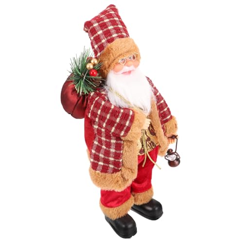 WESIEVYA 1p Santa Puppe Dekorative Spielzeugspielzeug Exquisite Tischdekoration von WESIEVYA