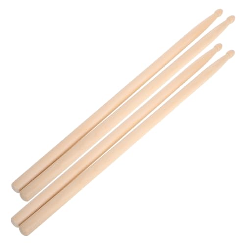 WESIEVYA 2 Paar Drumsticks 5a Holztrommelschlägel Zum Üben Von Musikinstrumenten von WESIEVYA