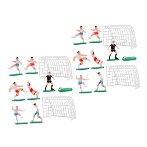 WESIEVYA 2sätze Fußball Kuchendekorationen Fußballfiguren Tore Für Geburtstagstorte Einfache Tortendeko Für Fußballpartys Sichere Kunststoffmaterialien WESIEVYA 2sätze Fußball Kuchendekorationen Fußballfiguren Tore Für Geburtstagstorte Einfache Tortendeko Für Fußballpartys Sichere Kunststoffmaterialien von WESIEVYA
