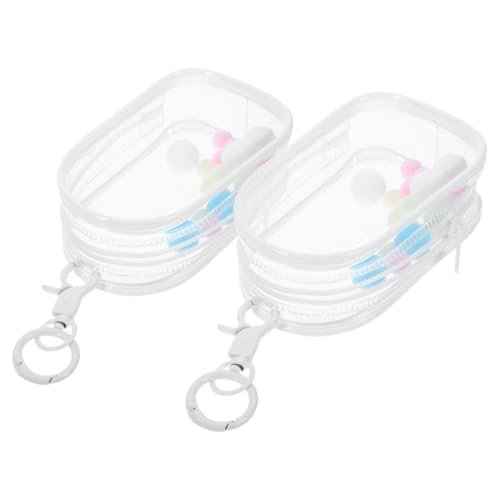 WESIEVYA PVC-puppenmodell-stützständer Puppentasche Mit Reißverschluss Puppenvitrine Für Autospielzeug Tragbarer Aufbewahrungskoffer WESIEVYA PVC-puppenmodell-stützständer Puppentasche Mit Reißverschluss Puppenvitrine Für Autospielzeug Tragbarer Aufbewahrungskoffer von WESIEVYA