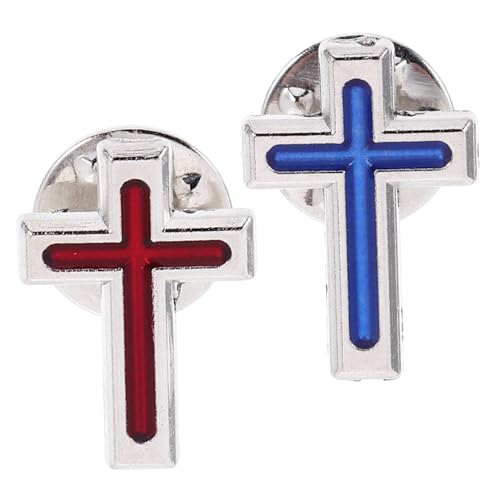 WESIEVYA Metallkreuz-anstecknadel Brosche Lapelclothes Religiöse Anstecknadel Brosche Für Männer Und Frauen WESIEVYA Metallkreuz-anstecknadel Brosche Lapelclothes Religiöse Anstecknadel Brosche Für Männer Und Frauen von WESIEVYA