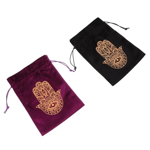 WESIEVYA 2 Stück Kartenaufbewahrungstasche Mit Kordelzug, Tarotkartentasche, Tarotkartenbeutel, Tarotkartenbehälter, Kleine Schmucktasche, Tarot Kordelzugbeutel, Tarottasche, Kordelzug, WESIEVYA 2 Stück Kartenaufbewahrungstasche Mit Kordelzug, Tarotkartentasche, Tarotkartenbeutel, Tarotkartenbehälter, Kleine Schmucktasche, Tarot Kordelzugbeutel, Tarottasche, Kordelzug, von WESIEVYA