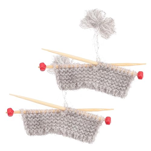 WESIEVYA Hausdekor-Strickpullover Mini Garn Für Miniaturen Warme Und Stilvolle Miniatur-Fotografie-Requisiten von WESIEVYA