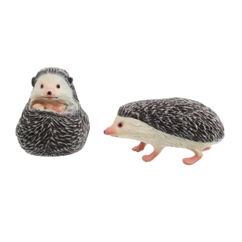 WESIEVYA 2 Stück Realistische Igel Miniaturen Detailgetreue Tierfiguren aus Robustem Material Pädagogische Wildtiermodelle für Vielseitig Einsetzbar als Kuchen Deko DIY Mooslandschaft WESIEVYA 2 Stück Realistische Igel Miniaturen Detailgetreue Tierfiguren aus Robustem Material Pädagogische Wildtiermodelle für Vielseitig Einsetzbar als Kuchen Deko DIY Mooslandschaft von WESIEVYA