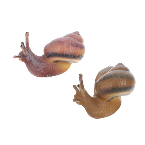 WESIEVYA 2 Stück Schneckenmodell, Kinderspielzeug, Schneckenskulptur, Gefälschte Tierfiguren, Realistische Schneckenfigur, Schneckenfiguren, Simulation, Tierfigur, Simulation, WESIEVYA 2 Stück Schneckenmodell, Kinderspielzeug, Schneckenskulptur, Gefälschte Tierfiguren, Realistische Schneckenfigur, Schneckenfiguren, Simulation, Tierfigur, Simulation, von WESIEVYA