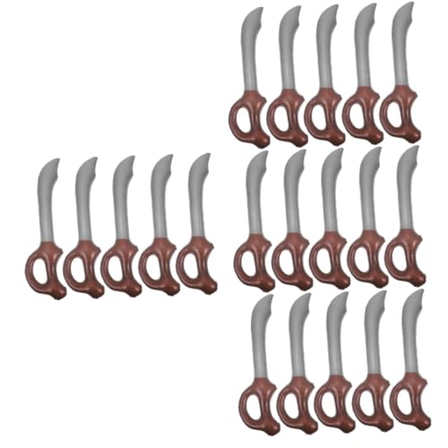 WESIEVYA 4 Sets Lustige Piraten-cosplay-requisiten Aufblasbar Pvc Für Kindergeburtstage Und Festivals 5 Stück X 4 von WESIEVYA