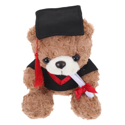 WESIEVYA 2025 Abschlussbärenpuppe Weihnachtsbär Blumenbär Andenken an die Abschlusssaison Puppe Blumenbär Geschenkidee Abschluss Party Abschluss Stofftier Bären-Andenken Plüsch rot WESIEVYA 2025 Abschlussbärenpuppe Weihnachtsbär Blumenbär Andenken an die Abschlusssaison Puppe Blumenbär Geschenkidee Abschluss Party Abschluss Stofftier Bären-Andenken Plüsch rot von WESIEVYA