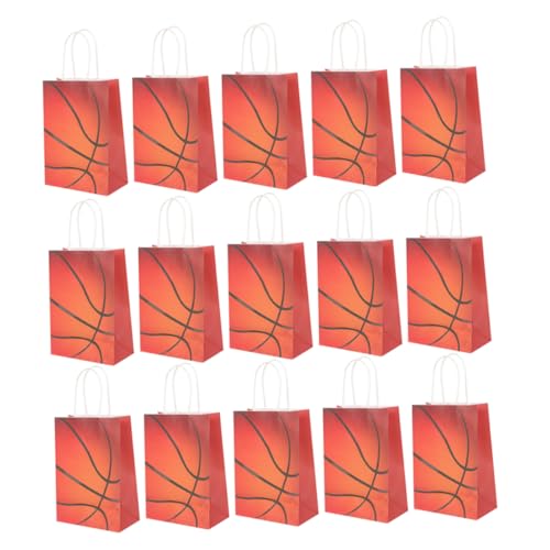 WESIEVYA Basketball-geschenktüte Aus Papier Mit Sportmotiven Für Süßigkeiten Und Snacks Vielseitig Einsetzbar Als Party-geschenktüte Oder Tragetasche WESIEVYA Basketball-geschenktüte Aus Papier Mit Sportmotiven Für Süßigkeiten Und Snacks Vielseitig Einsetzbar Als Party-geschenktüte Oder Tragetasche von WESIEVYA