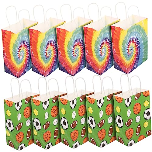 WESIEVYA Fußball-Batik-geschenktüte Aus Papier Partygeschenkbeutel Mehrzweck-geschenkverpackungstasche Süßigkeitenbeutel Geschenkbehälter WESIEVYA Fußball-Batik-geschenktüte Aus Papier Partygeschenkbeutel Mehrzweck-geschenkverpackungstasche Süßigkeitenbeutel Geschenkbehälter von WESIEVYA
