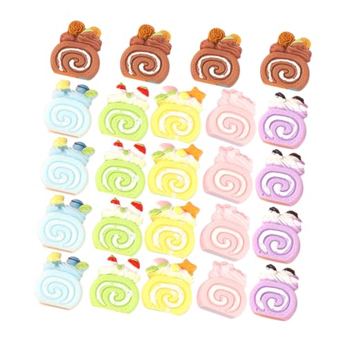 WESIEVYA Simulationskuchenmodell Mini-kuchendekor Miniatur-dessertkuchen Kunstkuchenornament Für Puppenhausküche Harzmaterial Filigrane Verarbeitung WESIEVYA Simulationskuchenmodell Mini-kuchendekor Miniatur-dessertkuchen Kunstkuchenornament Für Puppenhausküche Harzmaterial Filigrane Verarbeitung von WESIEVYA