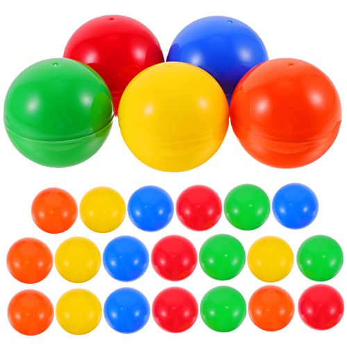 WESIEVYA 25 Stück Bälle Für Heimparty Spielbedarf, Spielbälle, Spielbälle, Requisiten, Bar Spiel Requisiten, Ball Zum Aufheben Von Bällen Für Partys, Nahtlose Kunststoffbälle von WESIEVYA