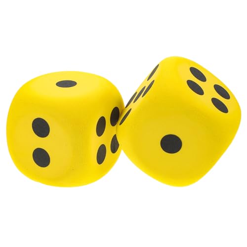 WESIEVYA 2st Große Schaumstoffwürfel Quadratische Würfel Tischspielwürfel Standard-spielwürfel Schaumstoffwürfel Groß Zabawki Stymulujące Rozwój Große Würfel Große Schaumwürfel Eva Yellow WESIEVYA 2st Große Schaumstoffwürfel Quadratische Würfel Tischspielwürfel Standard-spielwürfel Schaumstoffwürfel Groß Zabawki Stymulujące Rozwój Große Würfel Große Schaumwürfel Eva Yellow von WESIEVYA