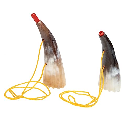 WESIEVYA 2St horn Entwicklungsspielzeug Geburtstagshorn blasen Party-Horn musikinstrumente musical instruments kinderspielzeug Plastiktrompeten Sportspiel jubelnde Hörner Abs von WESIEVYA