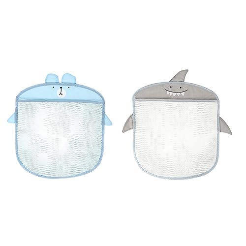 WESIEVYA 2st Saugnapf-Aufbewahrungstasche Badespielzeug Wasser Überspringen Paddeln Sitz Schwimmbad Plüsch Badeset Korb Sprinkler Kleinigkeiten-Organizer Blue Polyester WESIEVYA 2st Saugnapf-Aufbewahrungstasche Badespielzeug Wasser Überspringen Paddeln Sitz Schwimmbad Plüsch Badeset Korb Sprinkler Kleinigkeiten-Organizer Blue Polyester von WESIEVYA
