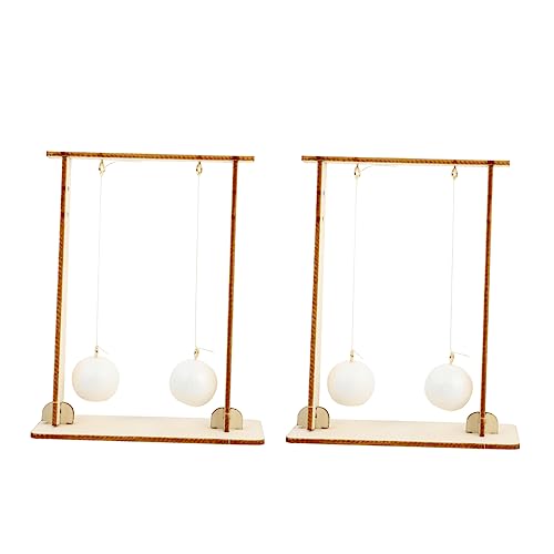 WESIEVYA 2st Schwebende Kugel Experimentierspielzeug Ausrüstung Physik Wiegen-Balance-bälle Vorbau-Kits Schreibtischkugeln Pendel Experimentierkasten Weiß Hölzern WESIEVYA 2st Schwebende Kugel Experimentierspielzeug Ausrüstung Physik Wiegen-Balance-bälle Vorbau-Kits Schreibtischkugeln Pendel Experimentierkasten Weiß Hölzern von WESIEVYA