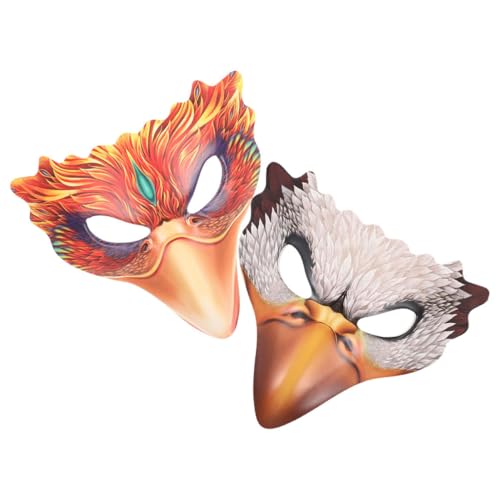 WESIEVYA Maskerade Party Maske Halloween Vogel Maske Kostüm Cosplay Maske Einzigartiges Design von WESIEVYA