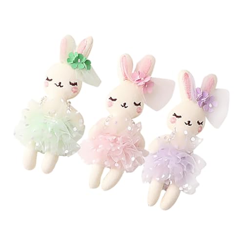 WESIEVYA 3 Stück Gefüllte Kaninchenpuppe Aus Baumwolle, Bastelbedarf, DIY Kaninchenmaterial, Puppe Für Kleidungsdekor, DIY Zubehör, Handgefertigtes Zubehör, Bekleidungsbedarf, WESIEVYA 3 Stück Gefüllte Kaninchenpuppe Aus Baumwolle, Bastelbedarf, DIY Kaninchenmaterial, Puppe Für Kleidungsdekor, DIY Zubehör, Handgefertigtes Zubehör, Bekleidungsbedarf, von WESIEVYA